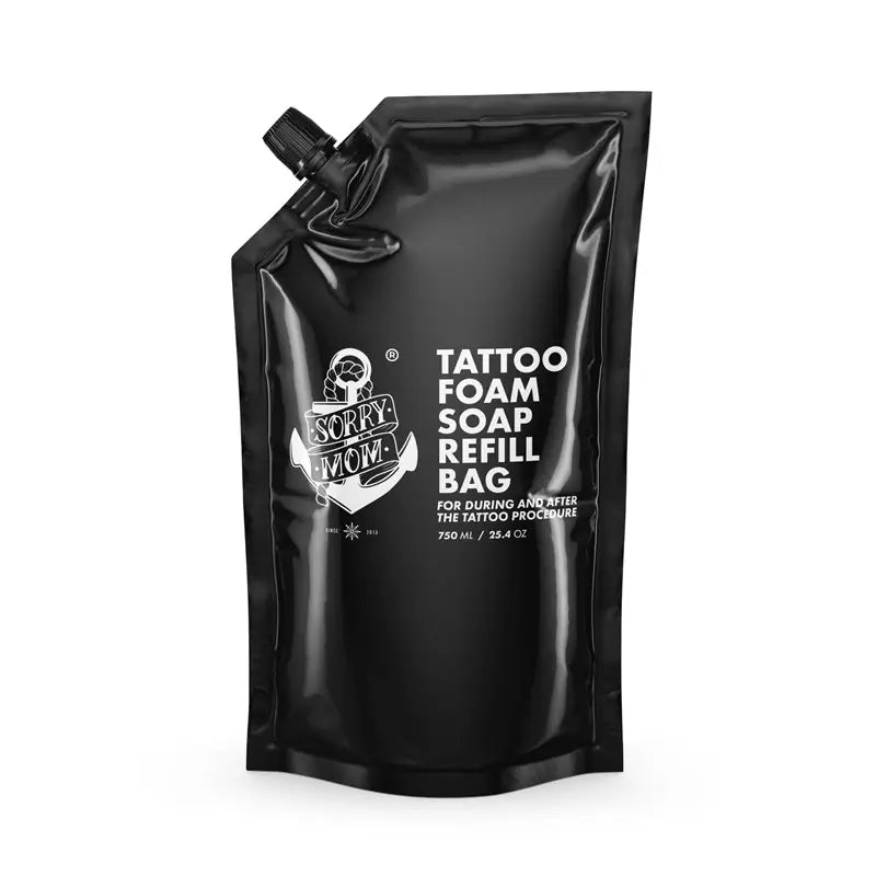 Sorry Mom Pro Tattoo Refill Bag Cleanser 750ml